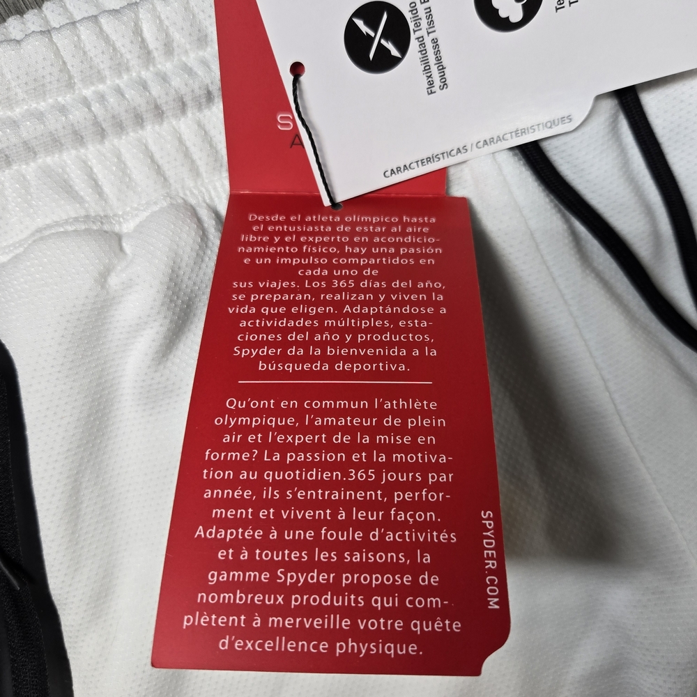 Spyder White Pants‎ with Black Details - Picture 7 of 16